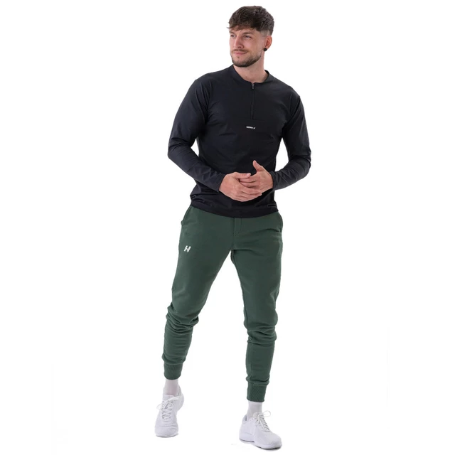 Pánské tepláky Nebbia „Reset“ 321 - Dark Green