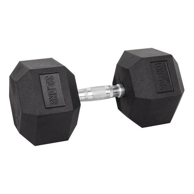 Hex Dumbbell inSPORTline Hexsteel 32.5 kg