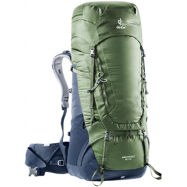 DEUTER Aircontact 65 + 10 Trekkingrucksack - midnight-navy - khaki-navy