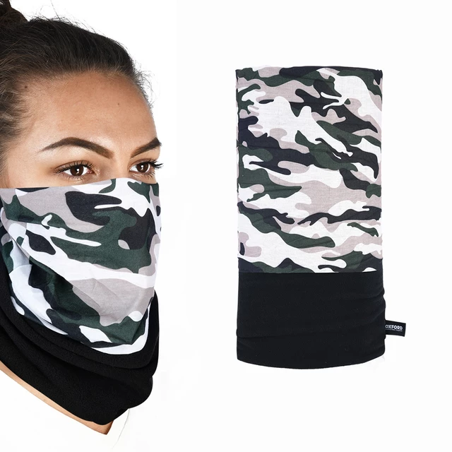 Universal Multi-Functional Neck Warmer Oxford Snug - Camo