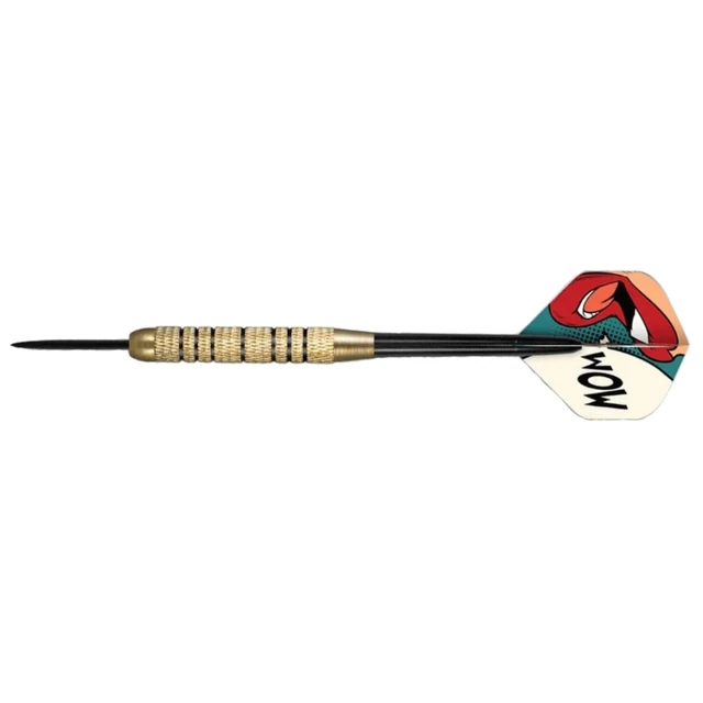 Darts nyíl Shot Solo Brass Plated Value Range steel 3 db