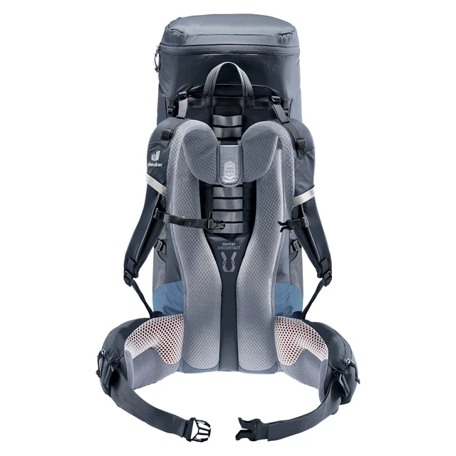 Turistický batoh Deuter Aircontact Lite 40 + 10 - black-marine