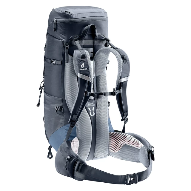 Turistický batoh Deuter Aircontact Lite 40 + 10 - black-marine