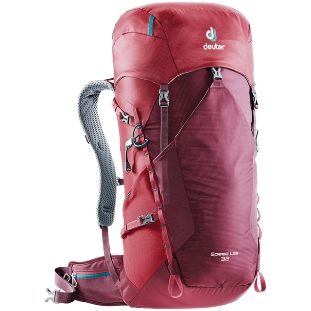 Turistický batoh DEUTER Speed Lite 32 - navy-alpinegreen - maron-cranberry