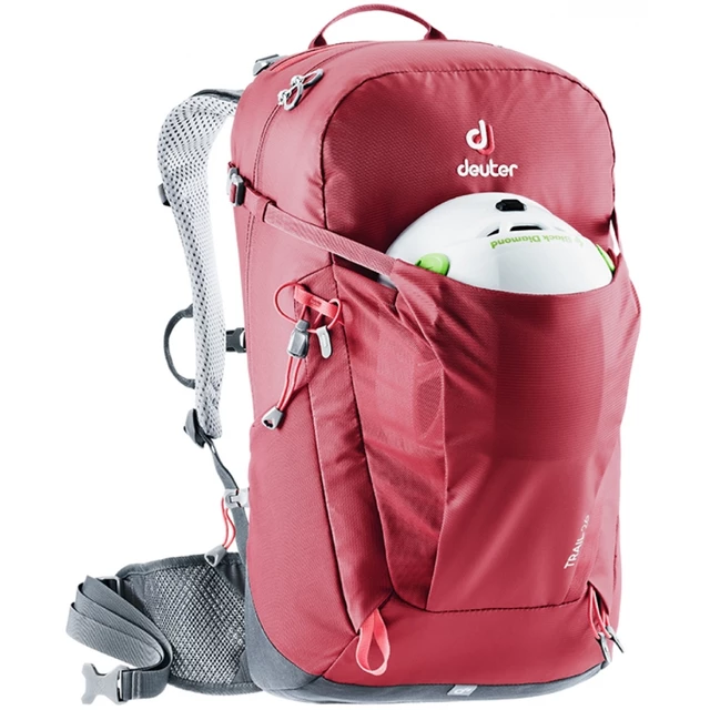 Turistický batoh DEUTER Trail 26 - cranberry-graphite