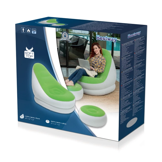Nafukovací křeslo Bestway Comfort Crusier Air Chair
