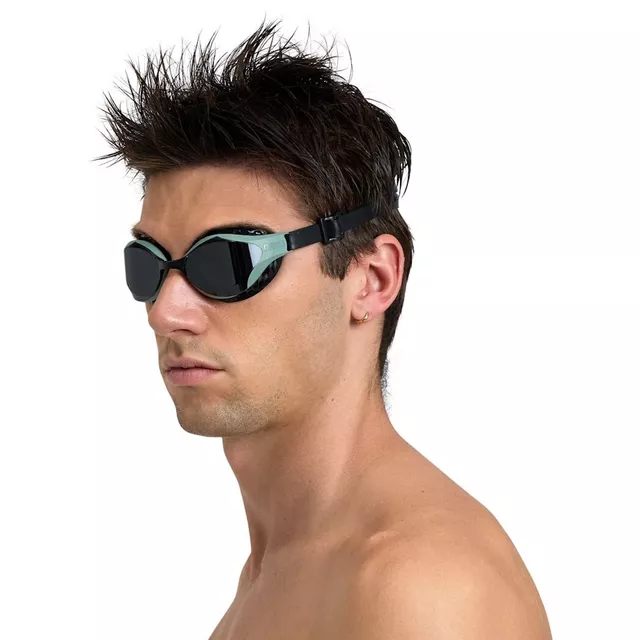 Swimming Goggles Arena Air Bold Swipe - smoke-green-lake
