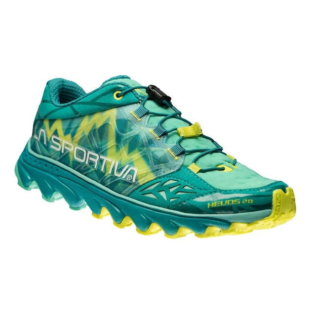 Women's Running Shoes La Sportiva Helios 2.0 - Marine Blue/Lily Orange - Green