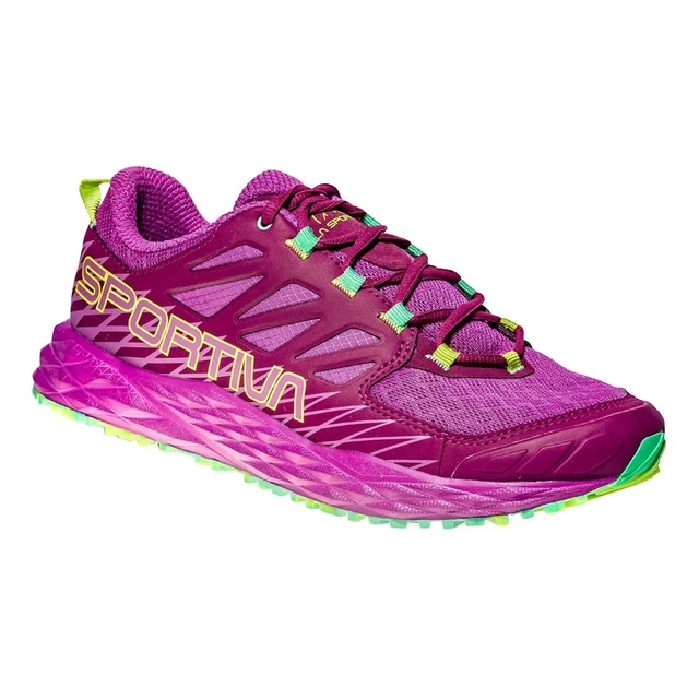 Women’s Trail Shoes La Sportiva Lycan Woman - Marine Blue/Lily Orange - Purple/Plum