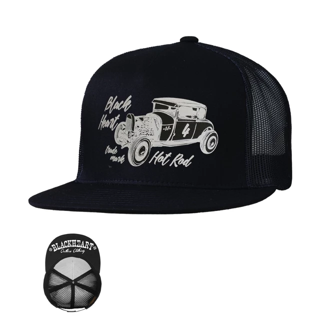 Kšiltovka BLACK HEART Coupe 32 Trucker - černá