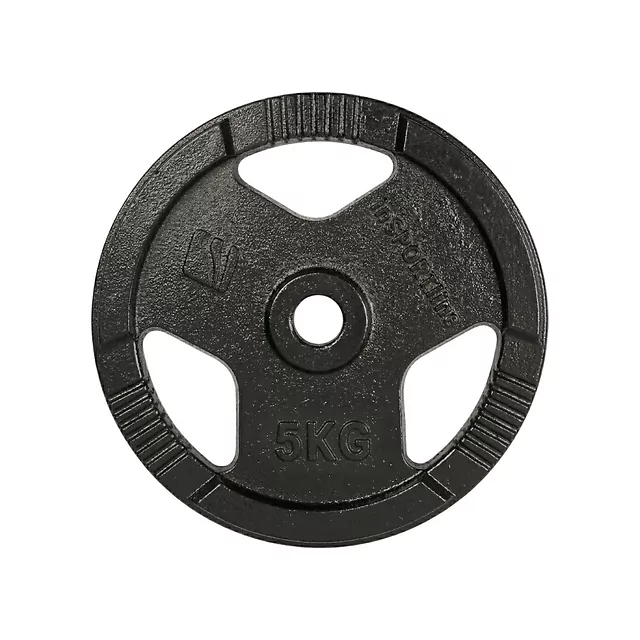 Litinové kotouče inSPORTline Hamerton Black 30 mm 1,25-25 kg