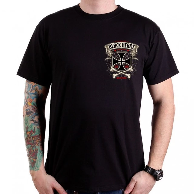 BLACK HEART Crusty Demons T-Shirt - schwarz