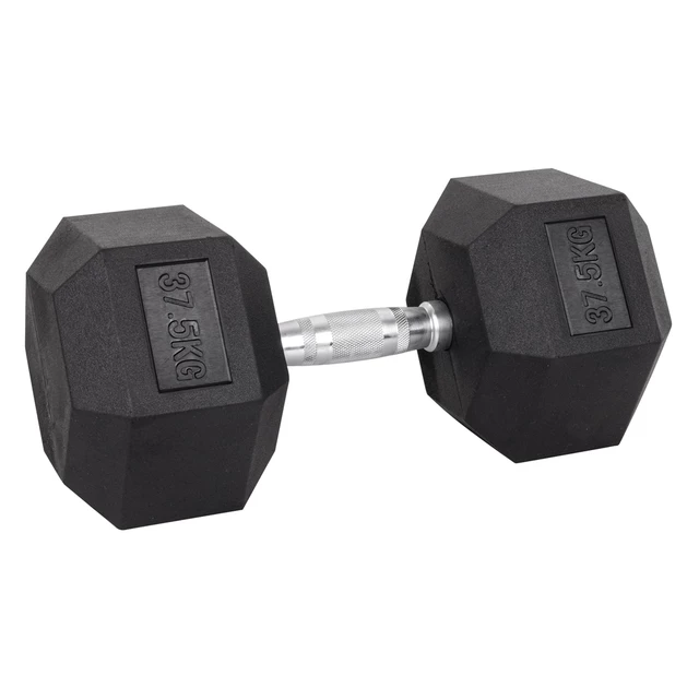 Hex Dumbbell inSPORTline Hexsteel 37.5 kg