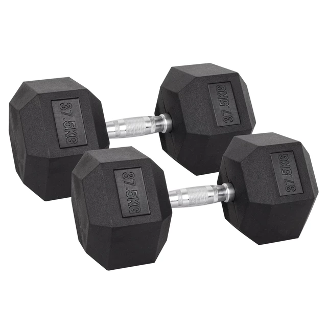 Hex Dumbbell Set inSPORTline Hexsteel 2 x 3-40 kg