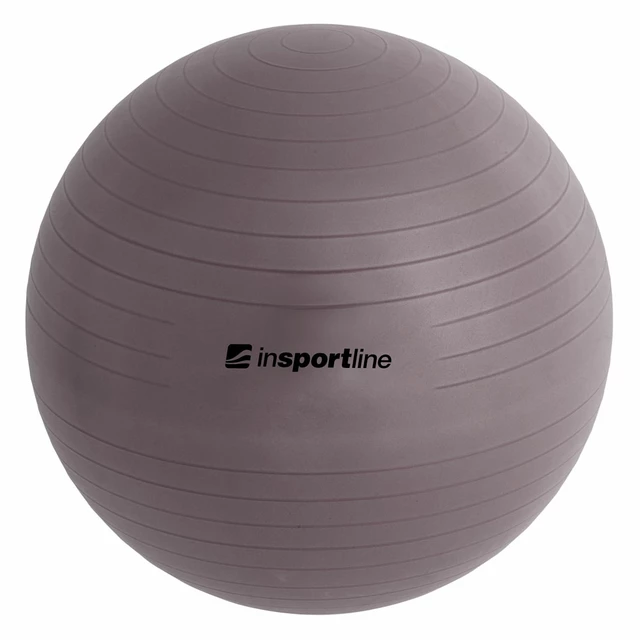 Gymnastics Ball inSPORTline Top Ball 45 cm - Dark Grey - Dark Grey