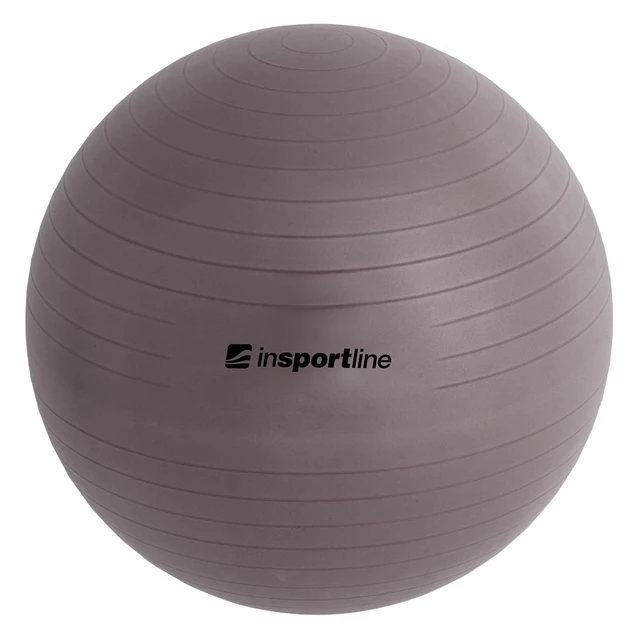 Gymnastická lopta inSPORTline Top Ball 55 cm - červená - tmavo šedá
