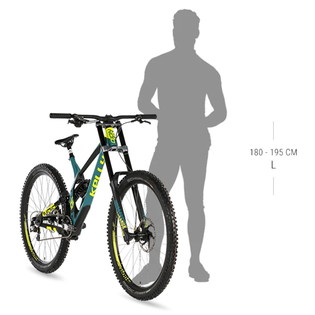 Celoodpružený bicykel KELLYS NOID 90 29" - model 2019 - L (15", L 623 mm)