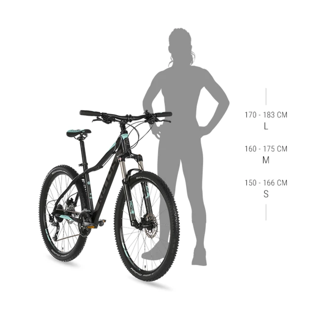 Dámsky horský bicykel KELLYS VANITY 40 27,5" - model 2019 - L (19")