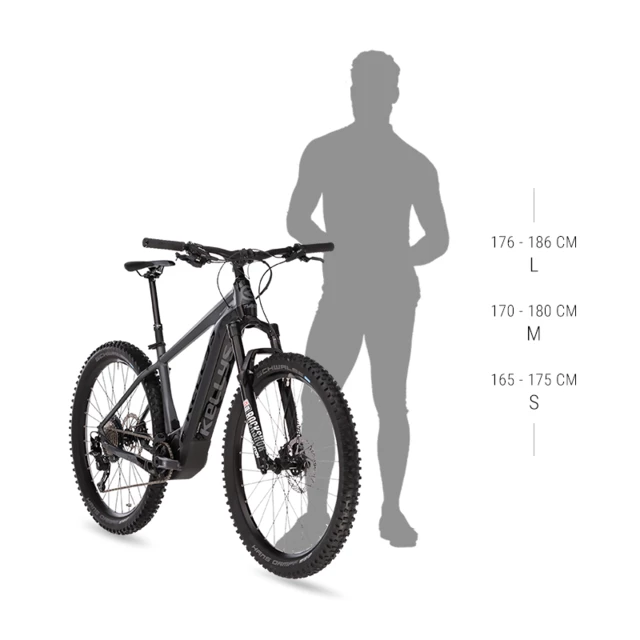 Mountain E-Bike KELLYS TYGON 50 27.5” – 2019 - Red