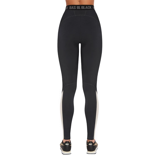 Sport leggings BAS BLACK Hyper - fekete-bézs