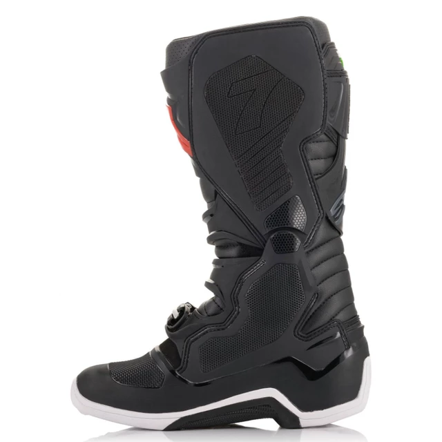 Motorcycle Boots Alpinestars Tech 7 Black/Red/Green 2022 - Black/Red/Green