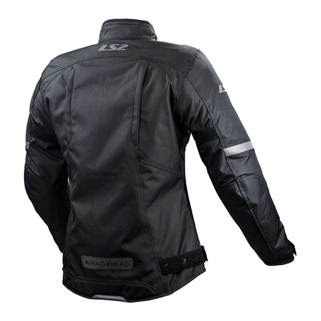 Women’s Motorcycle Jacket LS2 Serra EVO Lady Black - Black