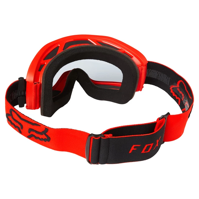 Motocross Goggles FOX Main Stray OS Fluo Red MX22