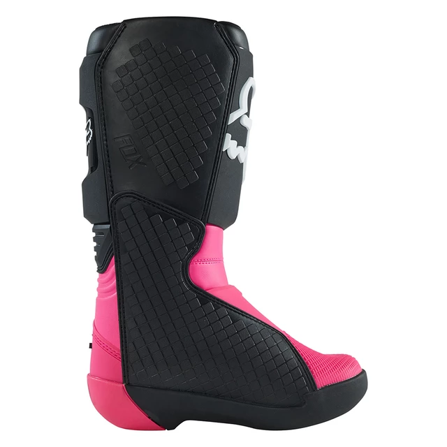 Women’s Motocross Boots FOX Comp Buckle Black Pink MX23 - Black/Pink