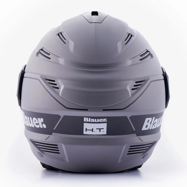 Moto přilba Blauer Brat Grey - šedá