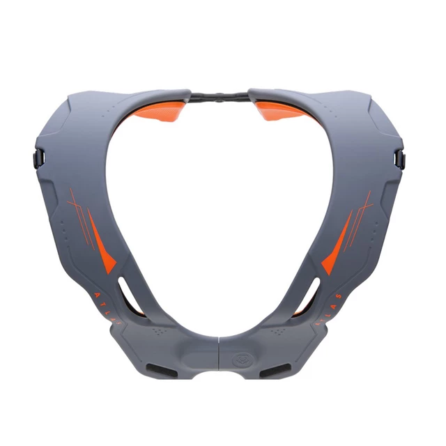 Neck Brace ATLAS Vision Gray Orange - Grey/Orange