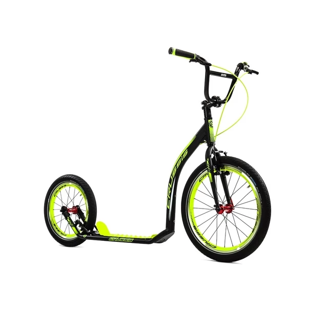 Kick Scooter Crussis Active 4.4 Black-Yellow