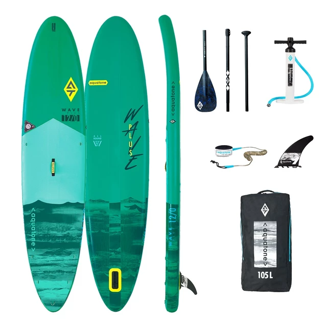 Aquatone Wave Plus 12.0 Paddleboard mit Zubehör