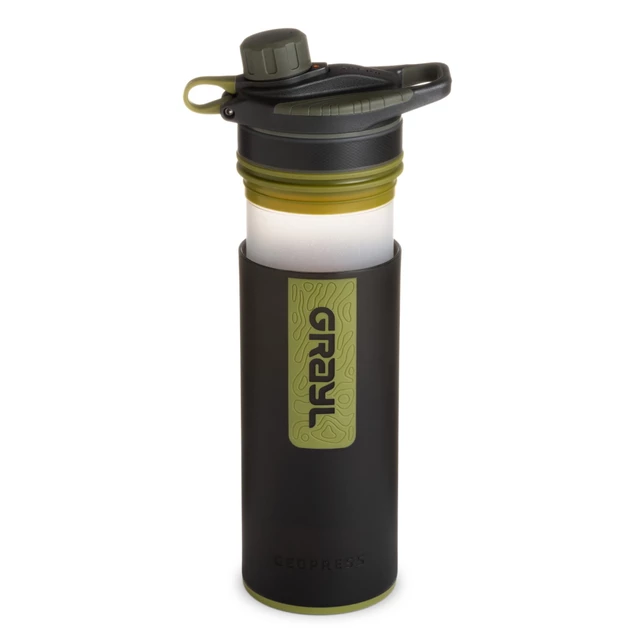 Grayl Geopress Purifier Filterflasche - Camo Black