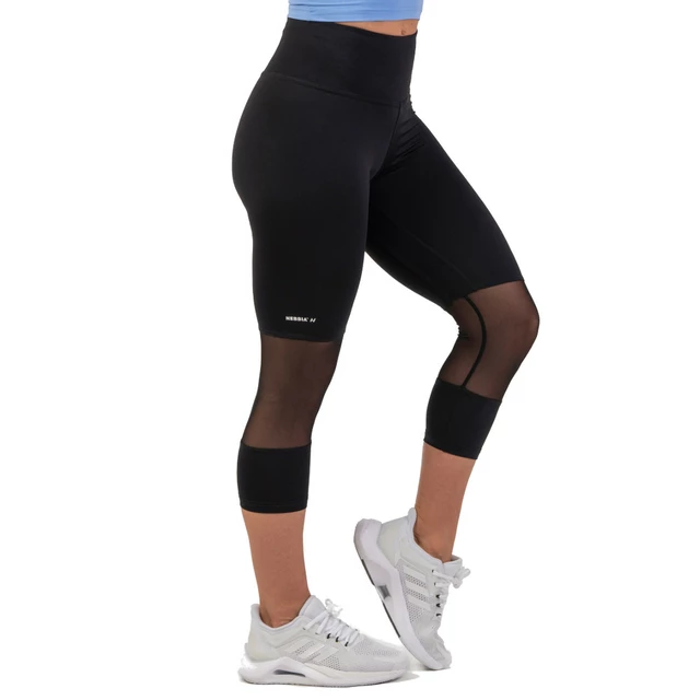 Women’s High-Rise Leggings Nebbia 406 - Pink - Black