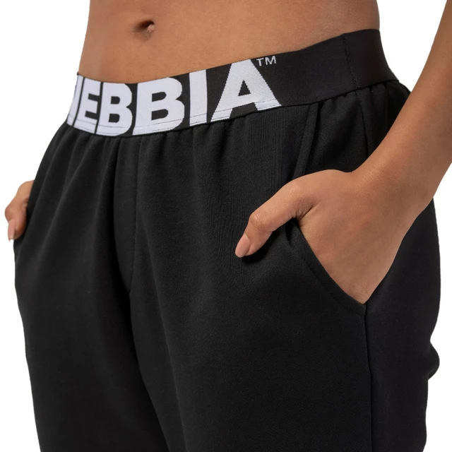 Women’s Sweatpants Nebbia Iconic 408 - Black