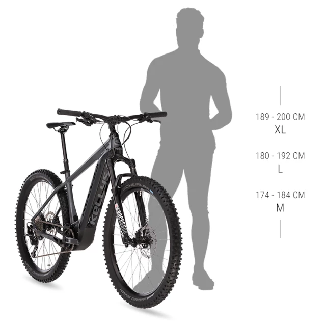 Mountain E-Bike KELLYS TYGON 50 27.5” – 2020 - M (16.5")