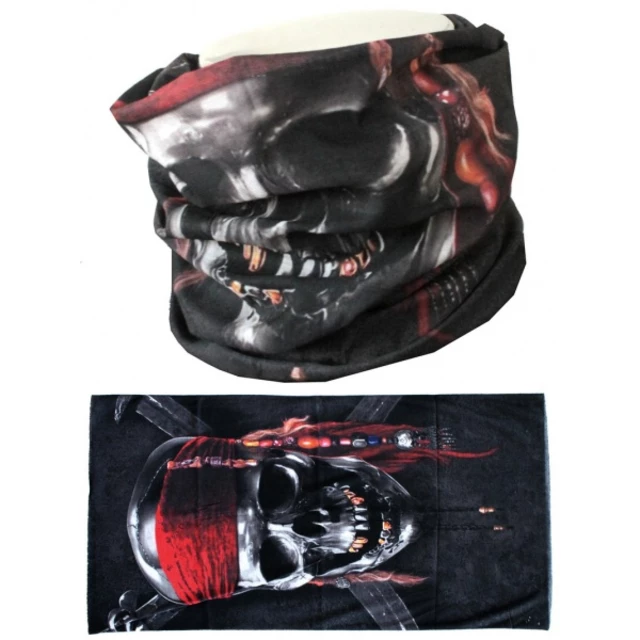 Nákrčník MTHDR Scarf Pirate Skull