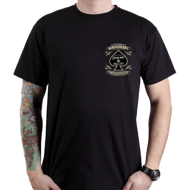 T-Shirt BLACK HEART 350