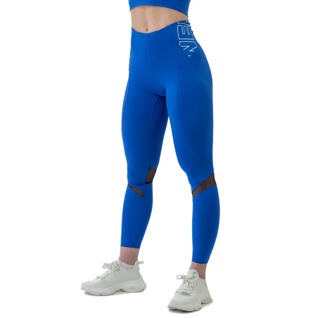 Dámské legíny s vysokým pasem Nebbia FIT Activewear 443 - Lila