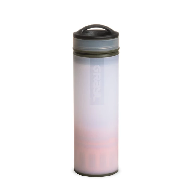 Grayl Ultralight Compact Purifier Filterflasche - Coyote Amber - Alpine White