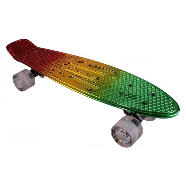 Pennyboard Karnage Chrome Retro Transition - Red-Yellow-Green