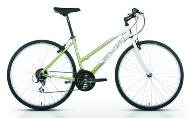 Galaxy Orbit Cross Lady Bicycle - червен-сребрист