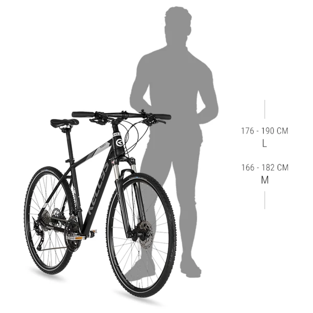 Pánsky crossový bicykel KELLYS PHANATIC 30 28" - model 2020 - M (19'')