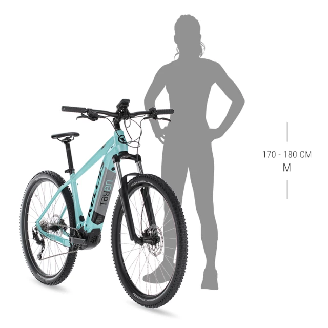 Women’s Mountain E-Bike KELLYS TAYEN 10 29” – 2020 - Grey