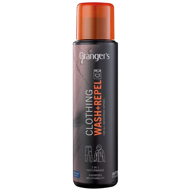 Prací a impregnačný prostriedok na odevy Granger's 2in1 Wash & Repel 300 ml