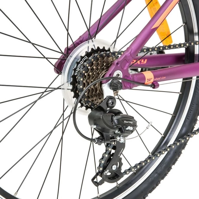 Junior Girls’ Bike Galaxy Lyra 24” – 2020 - Purple