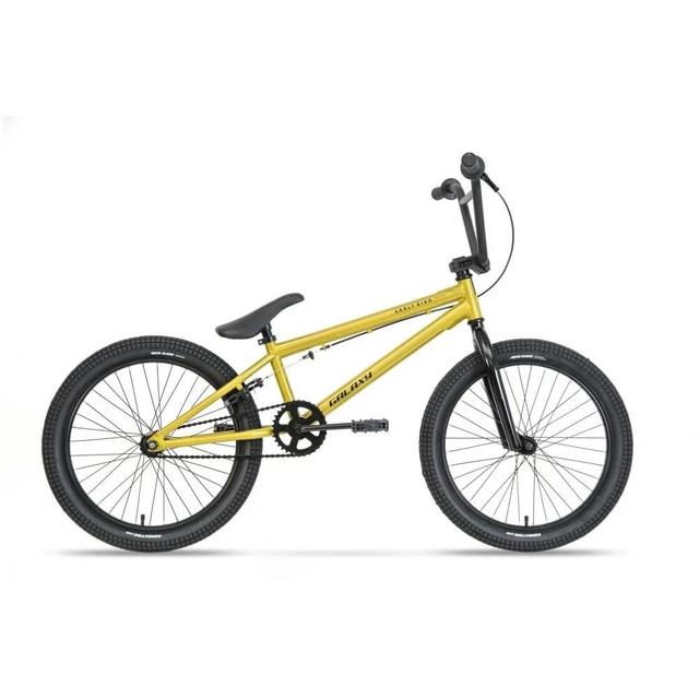 BMX bicykel Galaxy Early Bird 20" - model 2019 - žltá - žltá