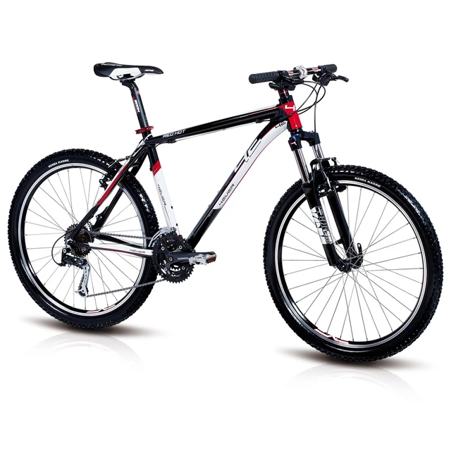 Mountain bike 4EVER Red Hot disc brakes 2012 - Red