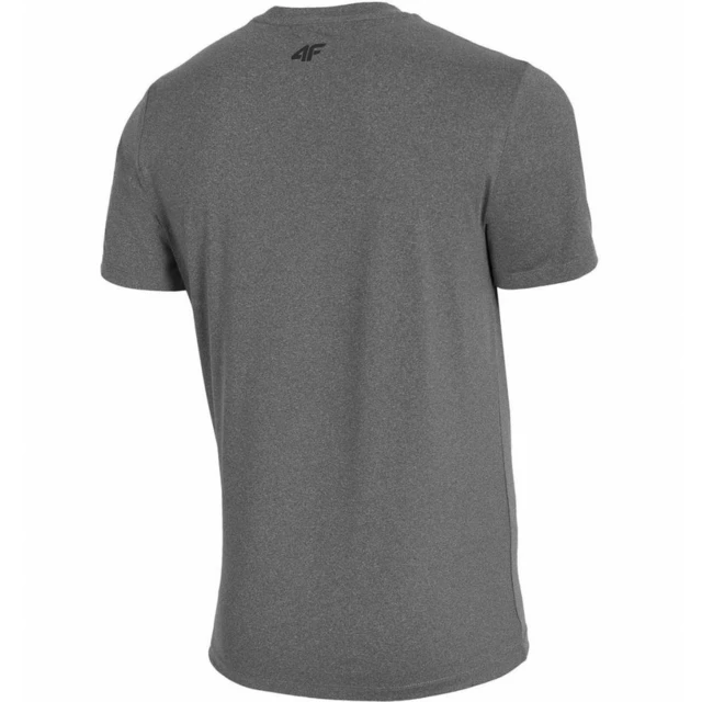 Pánské trekingové tričko 4F TSMF060 - Middle Grey Melange
