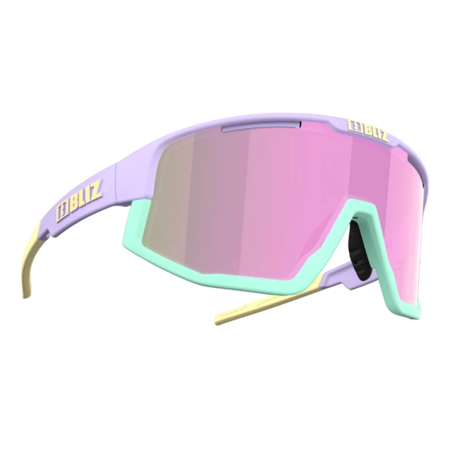 Sportowe okulary przeciwsłoneczne Bliz Fusion 2023 - Matt Pastel Purple Brown